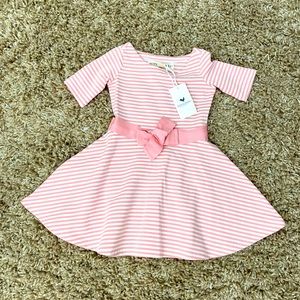 Hope and Henry Pink Stripe Dress NWT